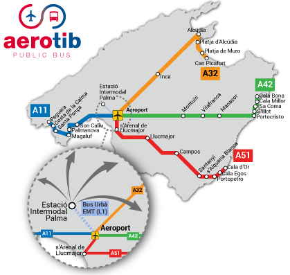 aerotib – Nya flygbussar på Mallorca